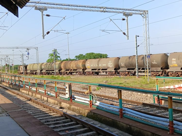 Goods Train Delivers Fuel to Tripura Amid Shortage Concerns