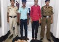 GRP and RPF Joint Operation Seizes 22 Kg cannabis, Arrests Two Youths