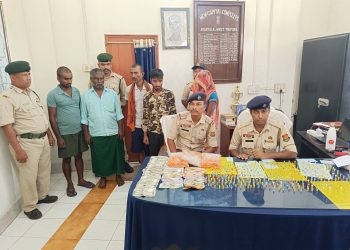 Five Drug Traffickers, Including Woman, Arrested by Police in Goala Basti