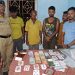 Police Raid Abandoned House Following Secret Tip: Five Arrested in Gambling Den
