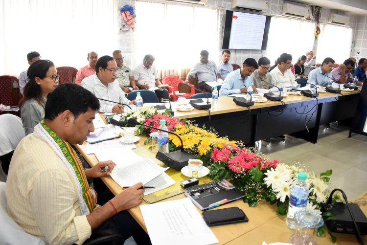 Minister held review meeting