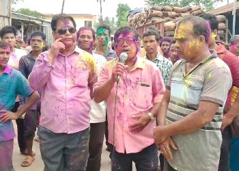 BJP Organized Victory Rally In Ampi.