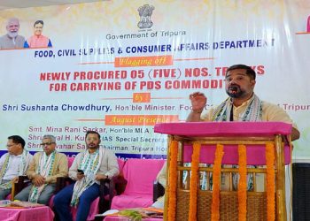 Food Department purchased 5 new cargo trucks