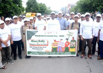 State Pollution Control Board Organizes Awareness Rally on World Environment Day