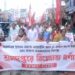 Protest Against Illegal Destruction of Tea Gardens and Land Grabbing in Agartala
