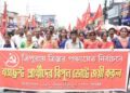  Left Front Submits Nominations for Panchayat Elections in West Tripura District