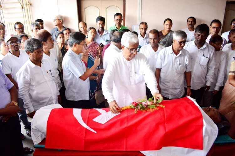 CPIM Leaders Pay Homage to Late Candidate Badal Sheel Amid Controversy