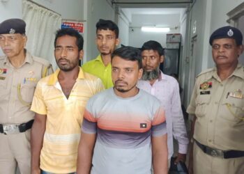 GRP Arrests Four Bangladeshi Nationals for Illegal Entry into Tripura