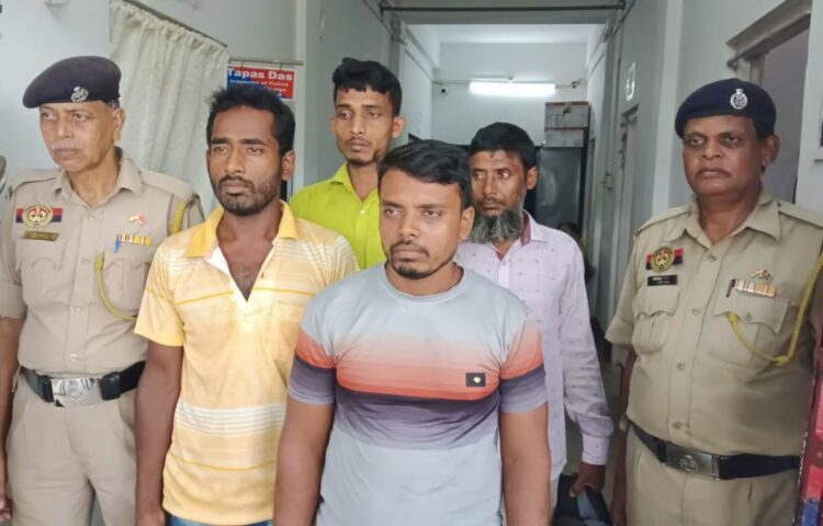 GRP Arrests Four Bangladeshi Nationals for Illegal Entry into Tripura