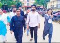 NSUI Delegation Visits Injured School Girl at GB Hospital