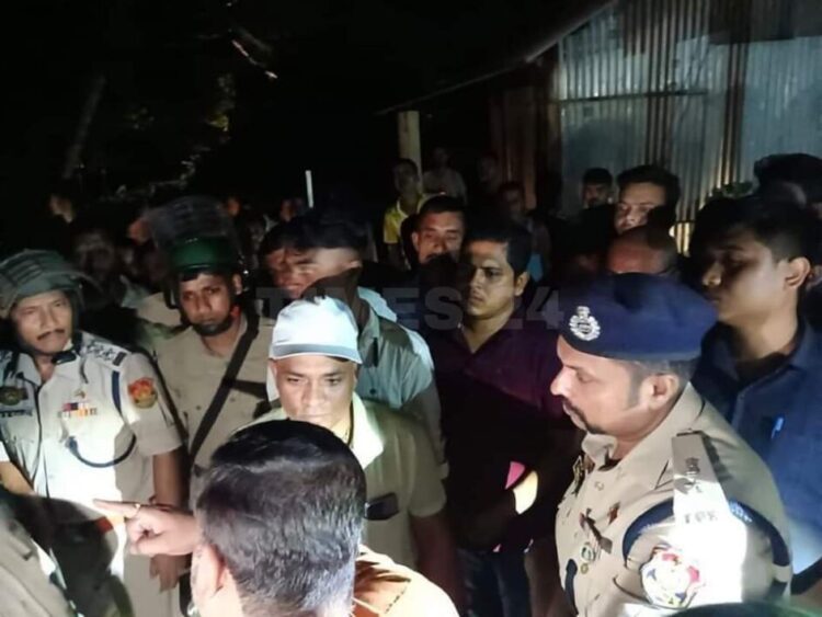 Tense Situation in Kaitrabari Area Following Vandalism Incident