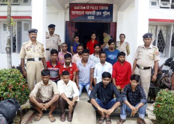 16 Bangladeshi Citizens Arrested for Illegal Entry in Tripura