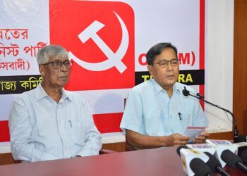 If there were fair, free and peaceful elections in Tripura, it would have been impossible for BJP to win even 20 percent seats: Jitendra