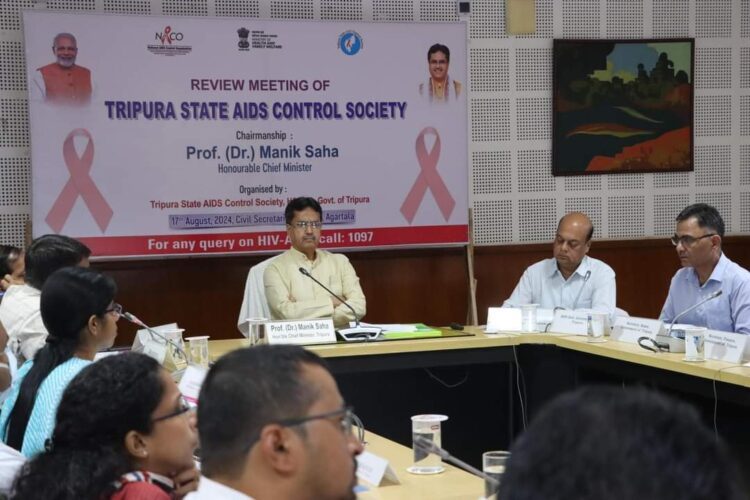 Chief Minister Manik Saha Launches AIDS Awareness Campaign