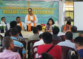 One-Day Training and Demonstration on Organic and Natural Farming Held in Tripura: