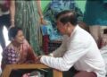 Congress MLA Sudip Roy Barman visited the house of the victim and met the family members