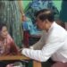 Congress MLA Sudip Roy Barman visited the house of the victim and met the family members