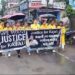 Locals hit the road to protest mysterious death of housewife Kajali Deb