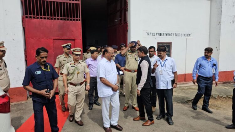Tripura Governor Visits Central Correctional Home, Emphasizes Rehabilitation