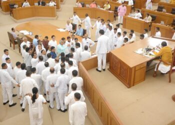 Tripura Assembly Erupts in Chaos Over Modi Congratulatory Motion