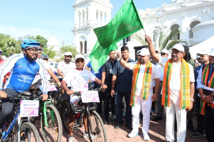 Cycle Rally and Peace March Held to Celebrate World Tourism Day
