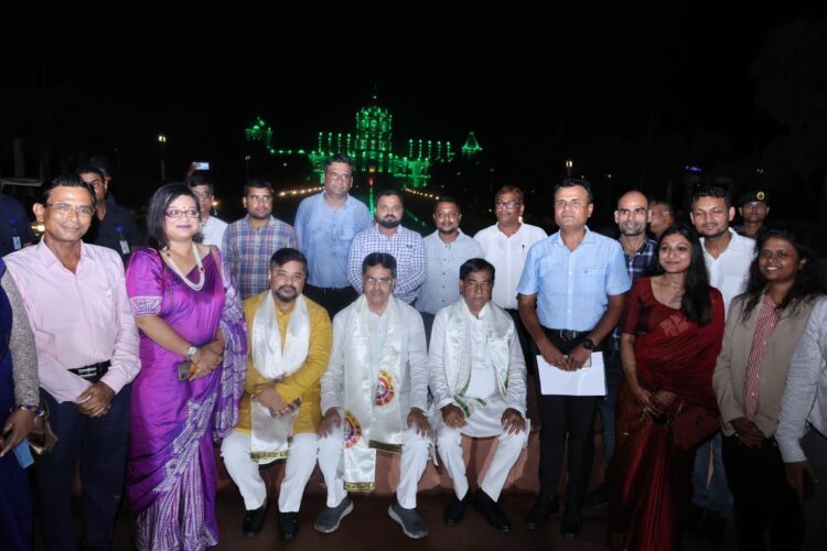 CM inaugurates projects at Ujjayanta Palace