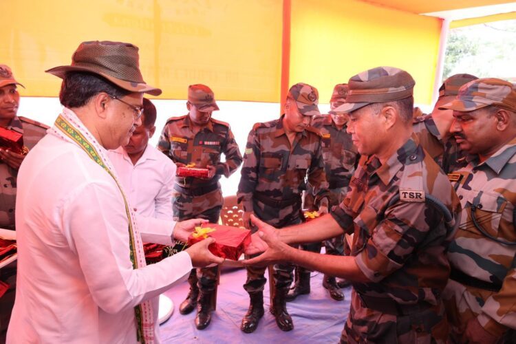 Chief Minister Annouces Development Plans for TSR Forces