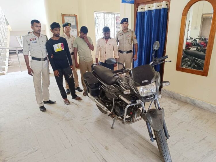 NCC Police Apprehend Three Suspected Thieves, Recover Stolen Bike