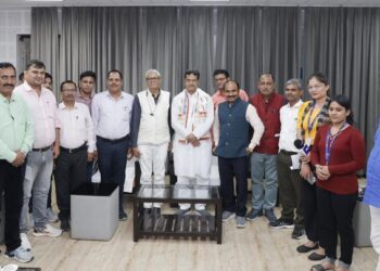 CM meets journalists from Chhattisgarh