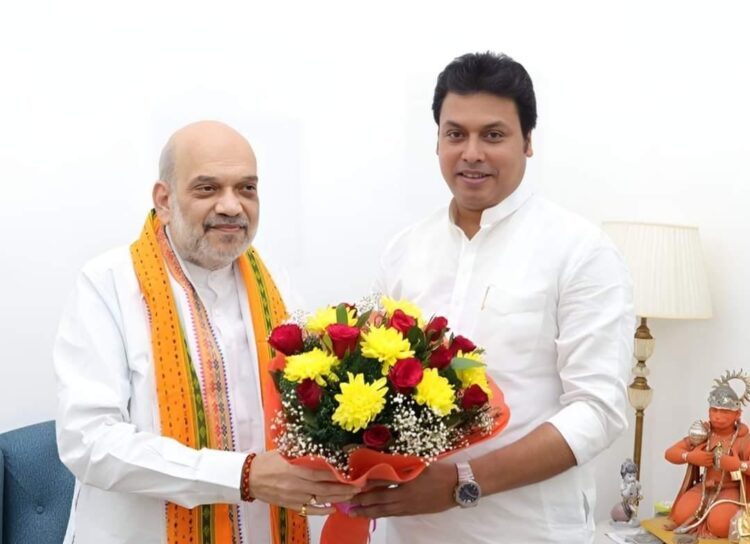 MP Biplab Deb raises concern over border fencing issue