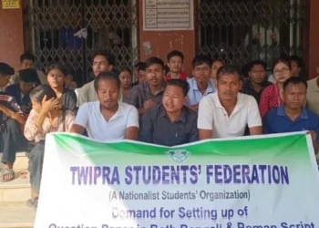TSF stages protest