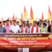 TIPRA Motha Protests Against Five-Star Hotel at Ujjayanta Palace