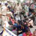 TET passed candidates stages protest
