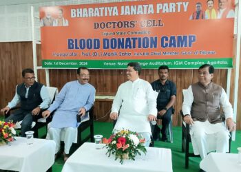 CM attend blood donation camp