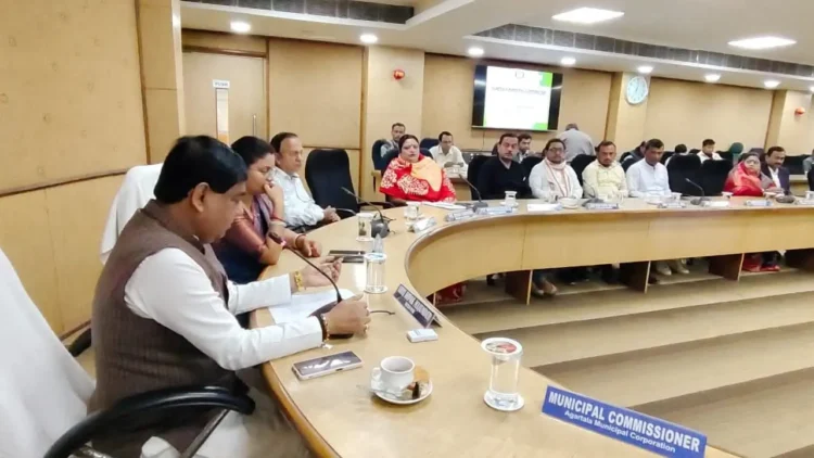 Agartala Municipal Corporation celebrated its third anniversary.