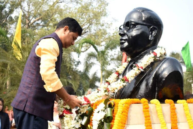 69th Death Anniversary of Dr. B.R. Ambedkar Observed with Respect