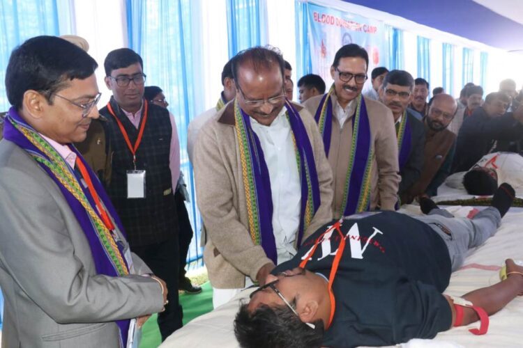 Governor Indrasena Reddy Nallu Inaugurates Blood Donation Camp