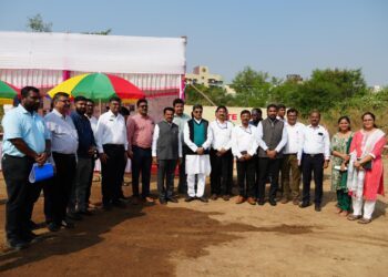 CM inspects land, progress of work for new Tripura Bhawan in Mumbai