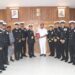 Indian Coast guard officers called on the Hon’ble Governor Tripura