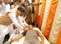 Chief Minister Emphasizes Public Welfare and Blood Donation at Nine Bullets Club Event