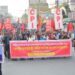 Protest in Agartala Against Union Home Minister’s Comments on Dr. B.R. Ambedkar