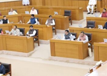 31.47 acres of government land in Agartala city are currently under illegal occupation: Pranjit Singh Roy