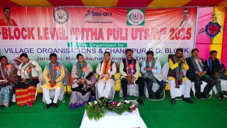 Minister Tinku Roy inaugurates Pithe Puli Festival 2025