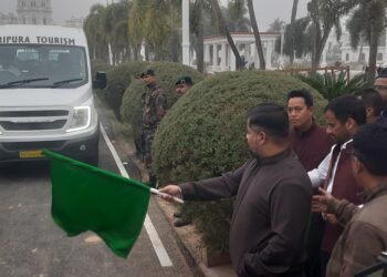 A 16-seater luxury bus has been introduced for the convenience of tourists