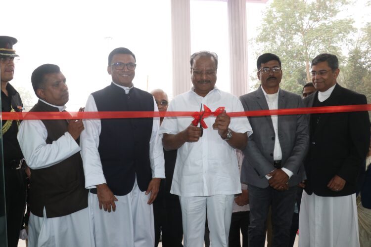 Governor inauguration of New pre Primary School Building of Holy Cross school