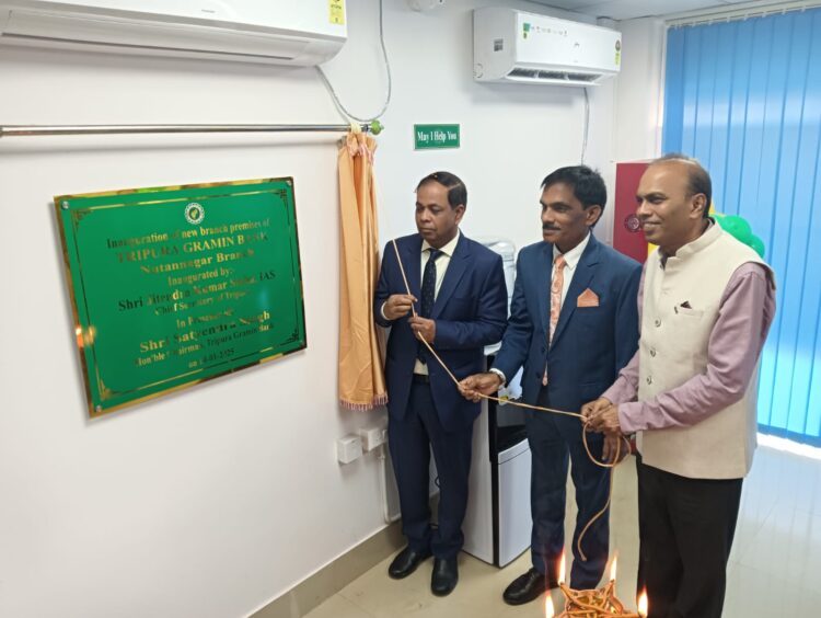 Upgrated  new branch of Tripura Gramin Bank