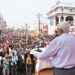 Political blame game mark public rally by CPI(M) party