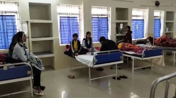 Eighty students of Takarjala Jawahar Navodaya Vidyalaya fell ill after consuming food from school canteen
