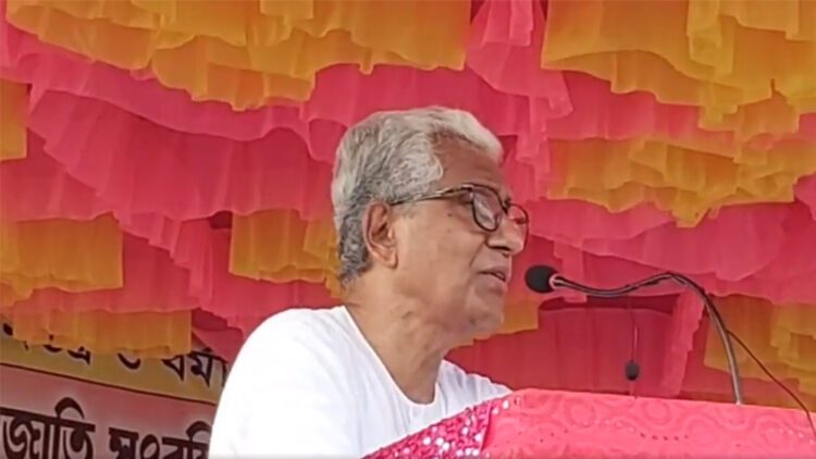CPI(M)’s 24th state rally will take place, despite the government’s refusal to provide a venue: Manik Sarkar