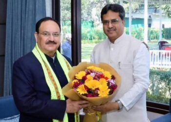 Tripura Chief Minister met BJP National President and Union Health Minister